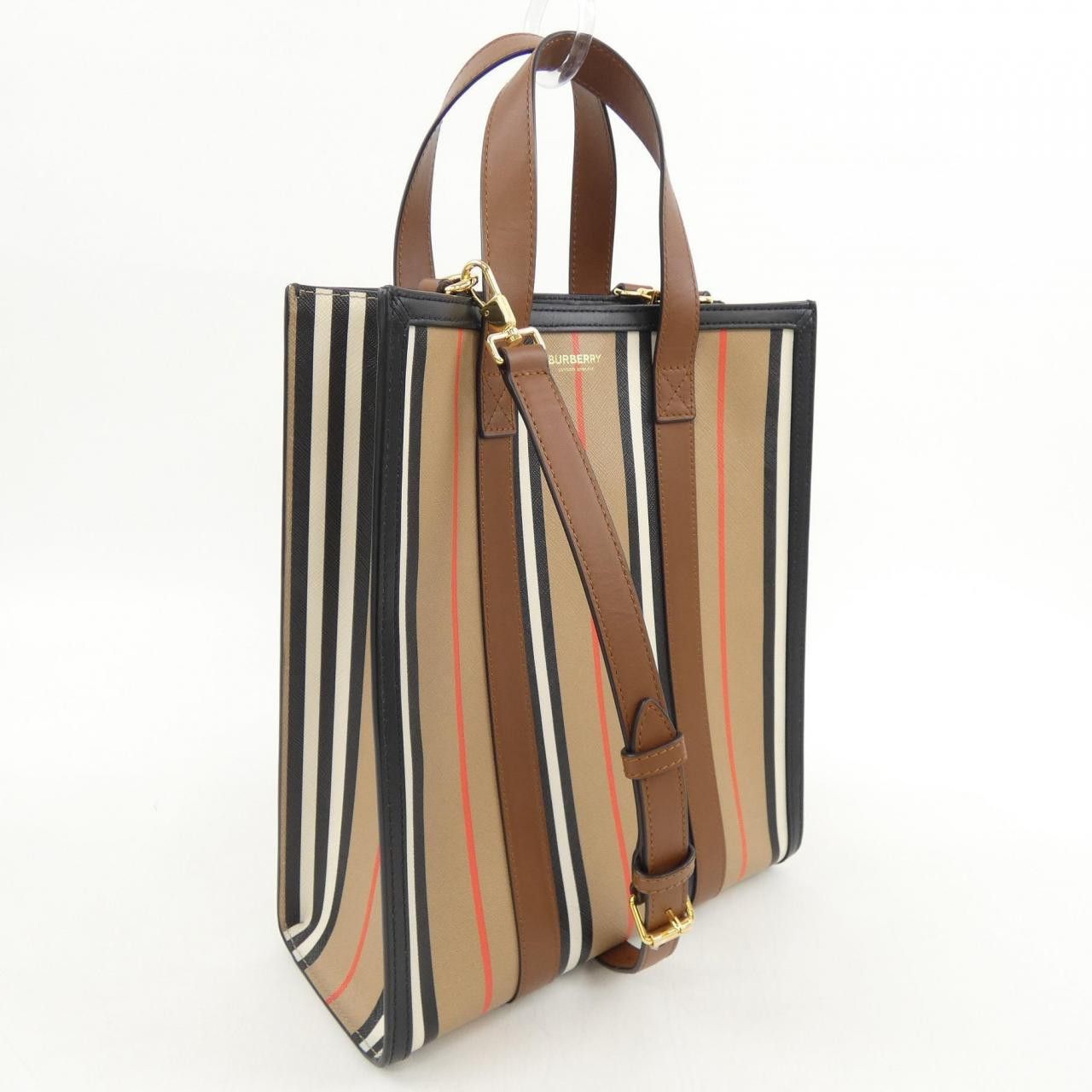 Burberry Burberry Burberry Bag Leather Tote Bag 80784331 DUTY FREE for USA Size ONE SIZE - 2 Thumbnail