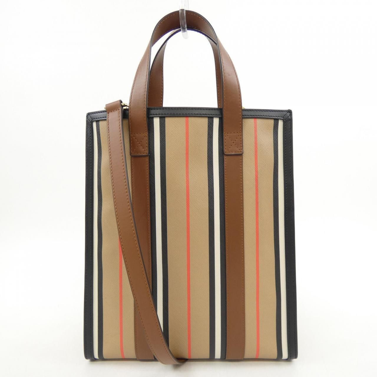 Burberry Burberry Burberry Bag Leather Tote Bag 80784331 DUTY FREE for USA Size ONE SIZE - 3 Thumbnail