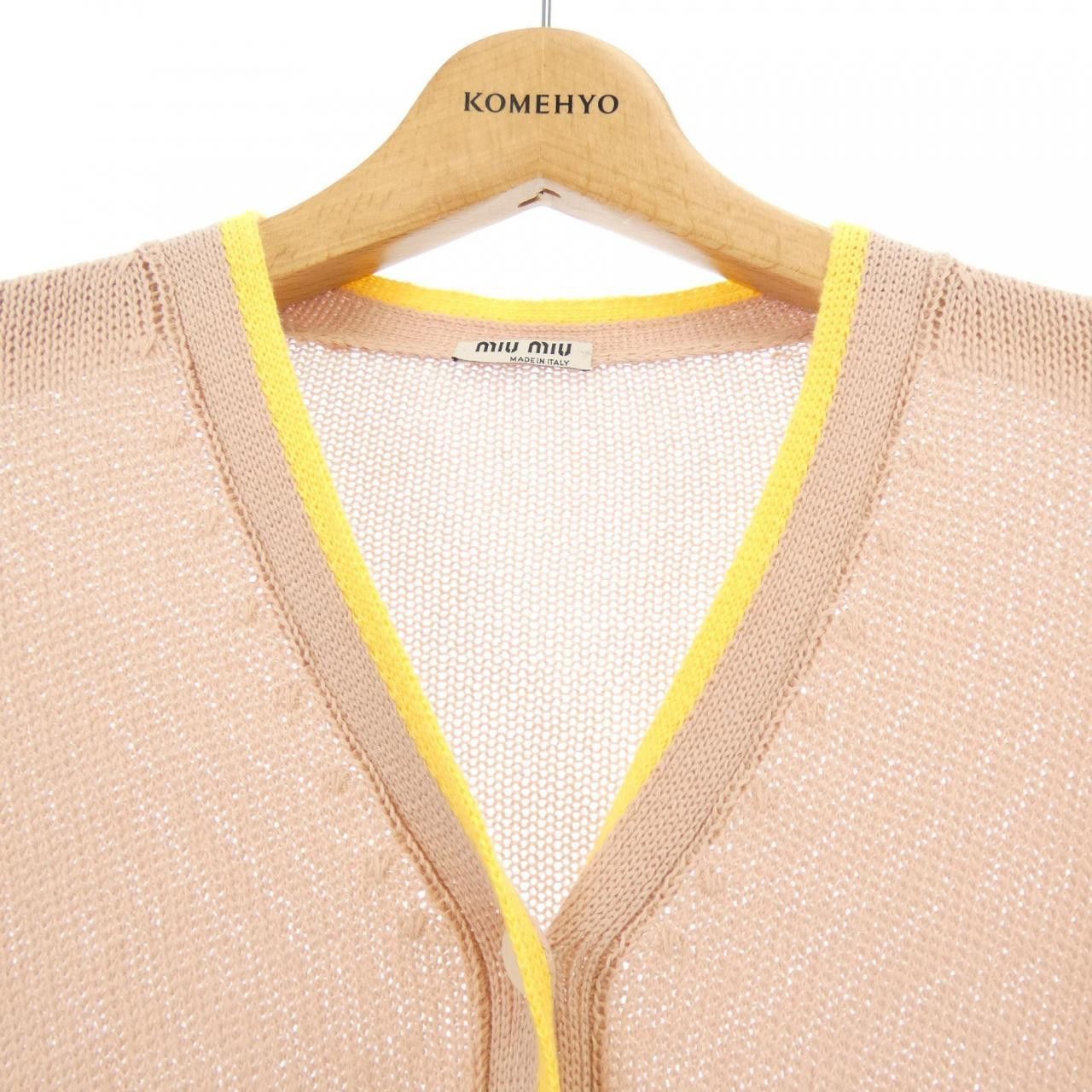 Miu Miu Miu Miu Miu Miu Cardigan Textile Tops MMF081 DUTY FREE for USA Size ONE SIZE - 5 Thumbnail