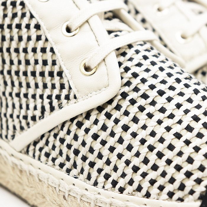 Chanel Chanel Chanel G37304 Jute Mesh Knit Sneaker Textile Shoes G37304 DUTY FREE for USA Size ONE SIZE - 15 Thumbnail