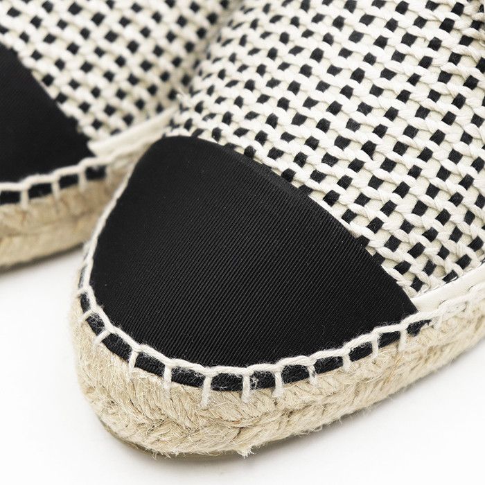 Chanel Chanel Chanel G37304 Jute Mesh Knit Sneaker Textile Shoes G37304 DUTY FREE for USA Size ONE SIZE - 2 Thumbnail