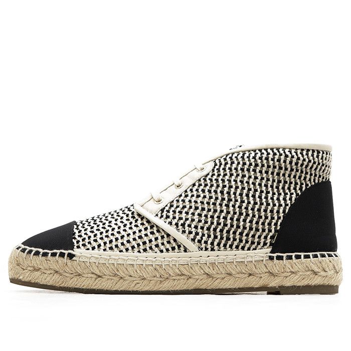 Chanel Chanel Chanel G37304 Jute Mesh Knit Sneaker Textile Shoes G37304 DUTY FREE for USA Size ONE SIZE - 4 Thumbnail