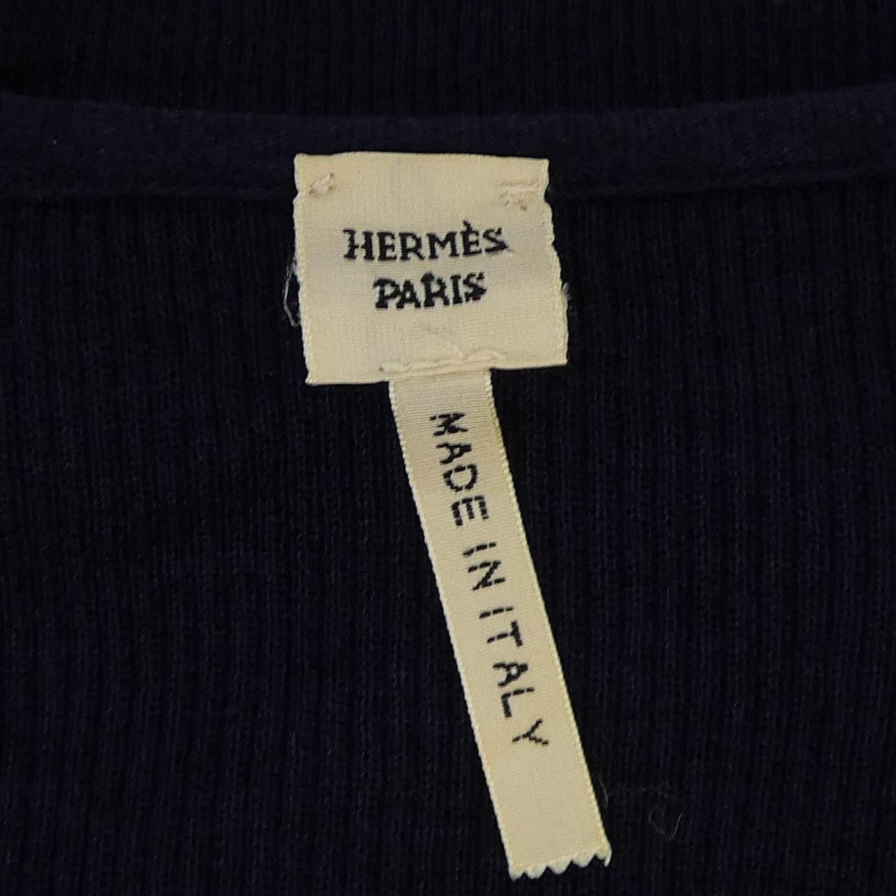 Hermes Hermes Hermès Cardigan Knitwear SM Textile Tops DUTY FREE for USA Size ONE SIZE - 4 Thumbnail