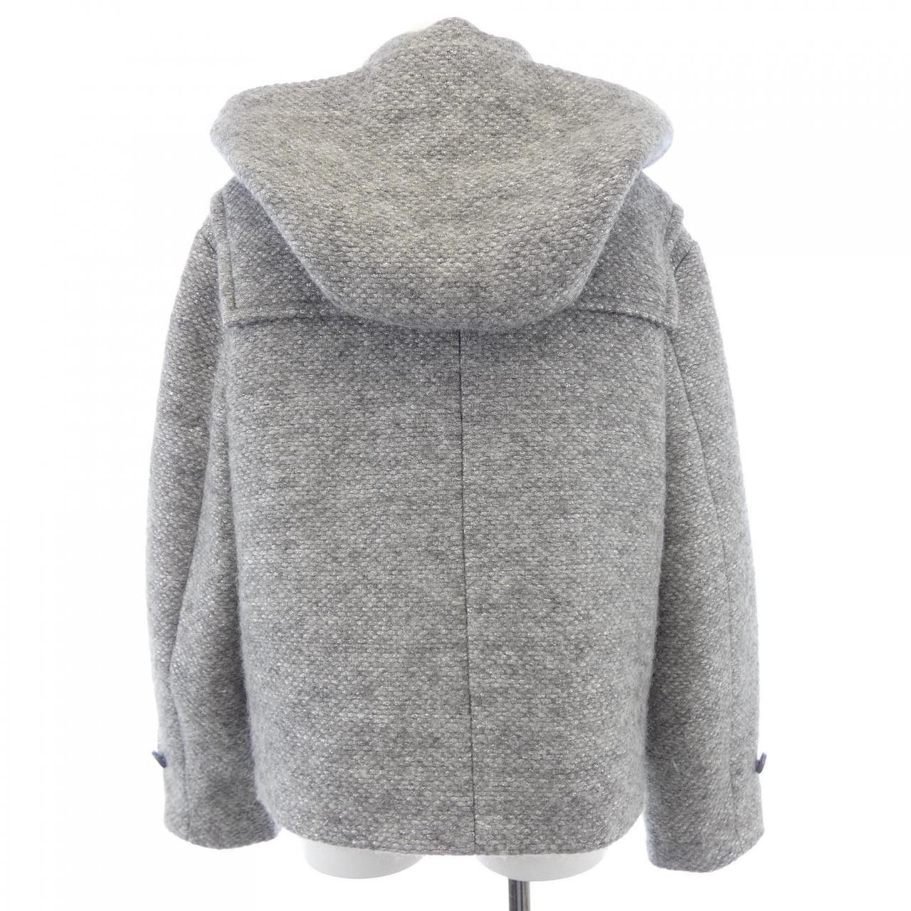 Chanel Chanel Chanel P71170V62673 Wool Coat Textile Outerwear P71170V62673 DUTY FREE for USA Size ONE SIZE - 2 Thumbnail