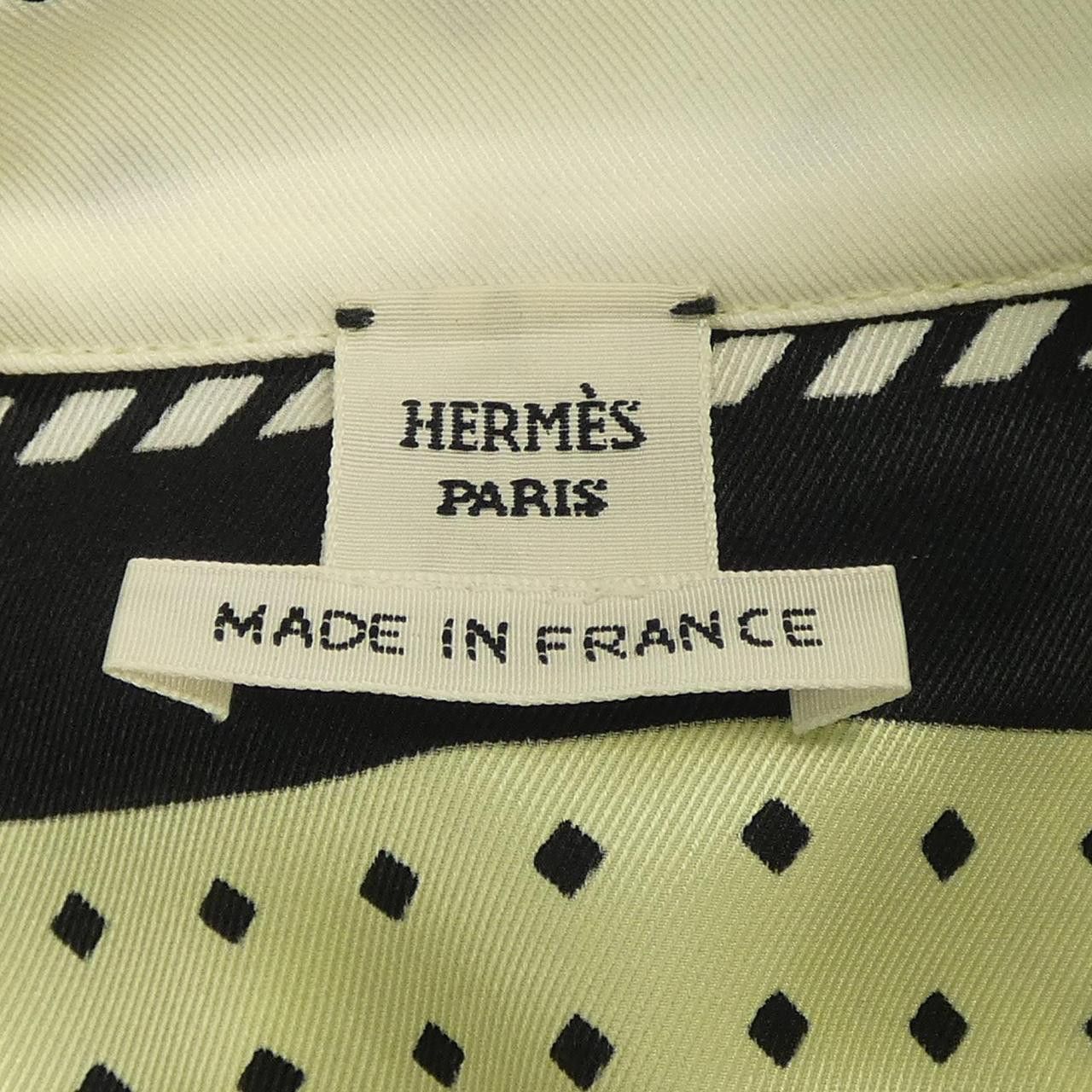 Hermes Hermes Hermès HARNAIS DE COUR 2H0522DU Twillene Dress Textile Dresses DUTY FREE for USA Size ONE SIZE - 4 Thumbnail