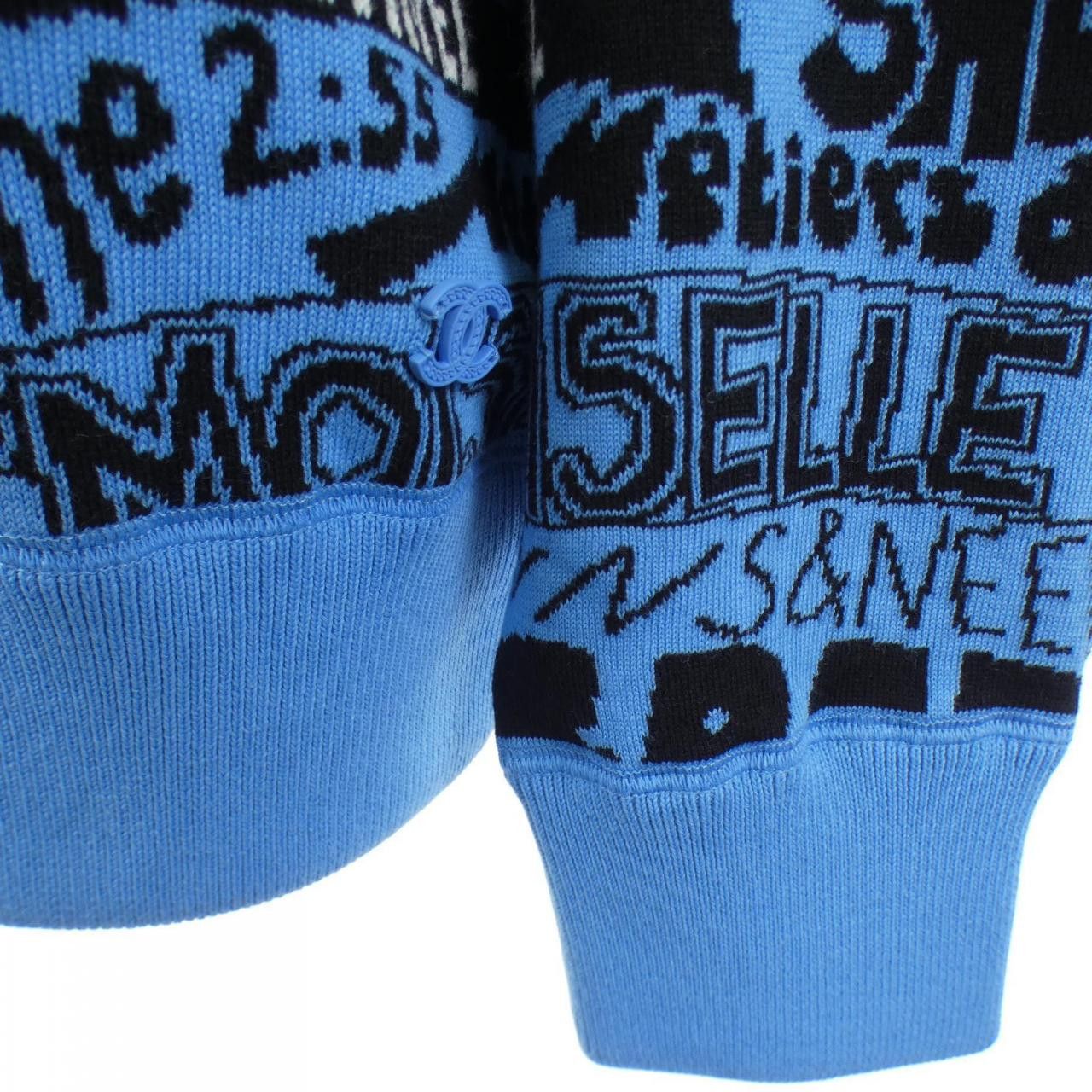 Chanel Chanel Chanel LOOK59 Cashmere Blend Knit Textile Tops P77520K11169 DUTY FREE for USA Size ONE SIZE - 7 Thumbnail