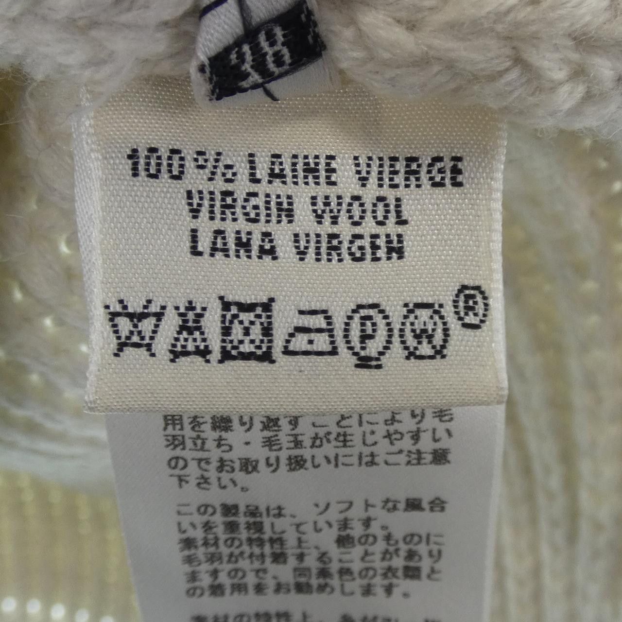 Hermes Hermes Hermes Knit Wool Knitwear Textile Tops DUTY FREE for USA Size ONE SIZE - 3 Thumbnail