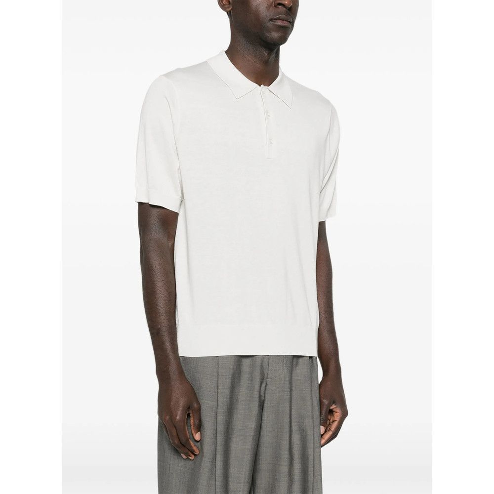 Studio Nicholson Studio Nicholson NEUTRALS Polo Shirts Size US XL / EU 56 / 4 - 4 Thumbnail