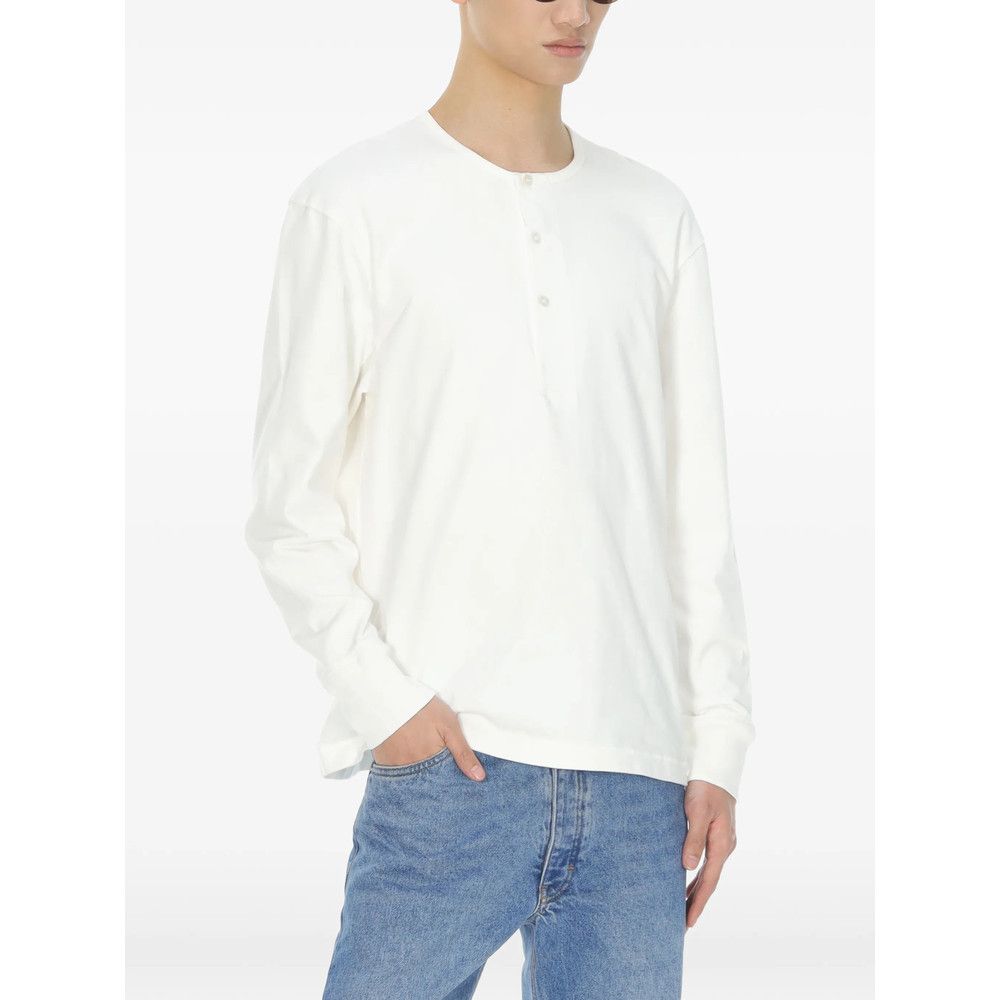 Studio Nicholson Studio Nicholson WHITE T-Shirts & Vests - T-Shirts Size US L / EU 52-54 / 3 - 2 Thumbnail
