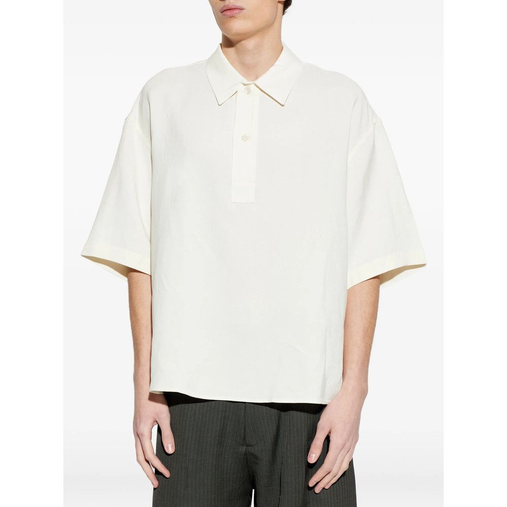 Studio Nicholson Studio Nicholson NEUTRALS Polo Shirts Size US L / EU 52-54 / 3 - 4 Thumbnail