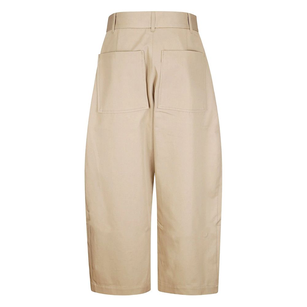 Studio Nicholson Studio Nicholson NEUTRALS Trousers - High-Waisted Trousers Size 30" / US 8 / IT 44 - 3 Thumbnail