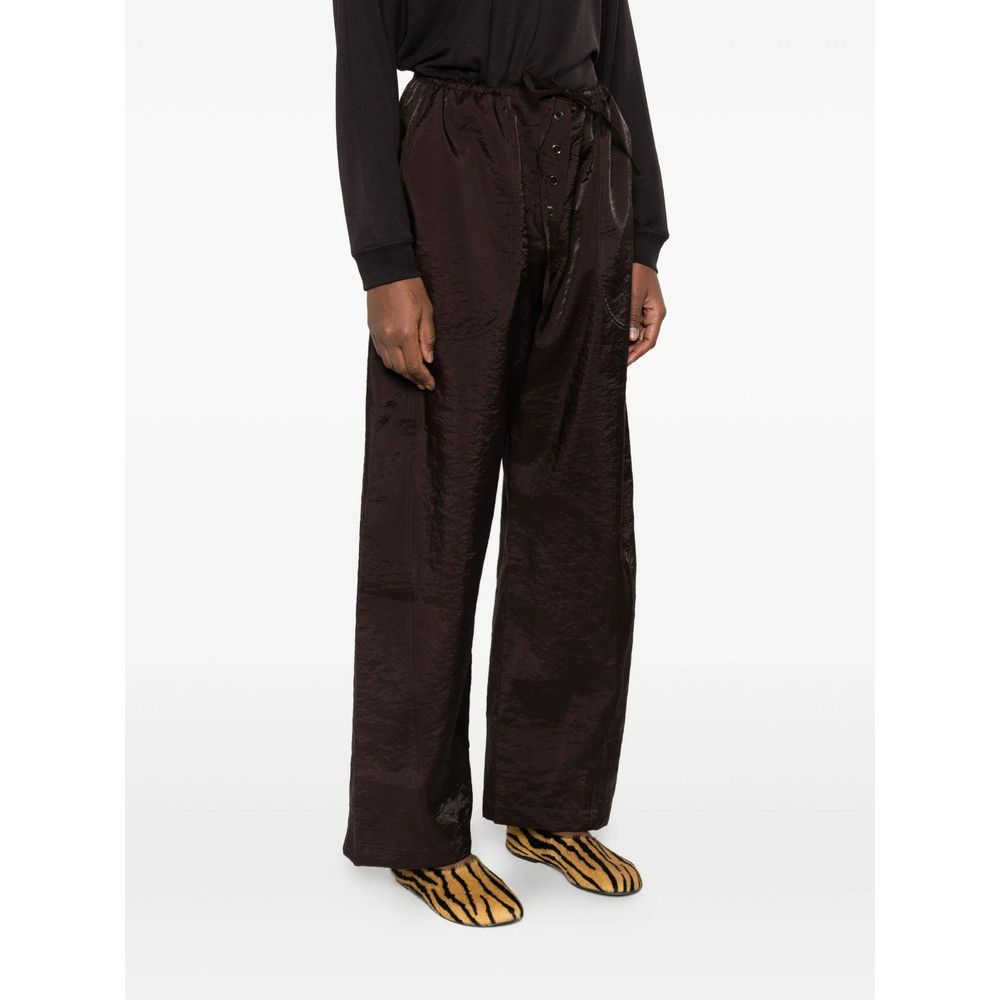 Studio Nicholson Studio Nicholson BROWN Trousers - Straight Trousers Size 32" / US 10 / IT 46 - 4 Thumbnail