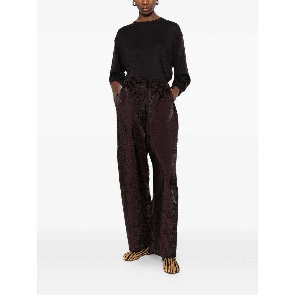 Studio Nicholson Studio Nicholson BROWN Trousers - Straight Trousers Size 32" / US 10 / IT 46 - 3 Thumbnail