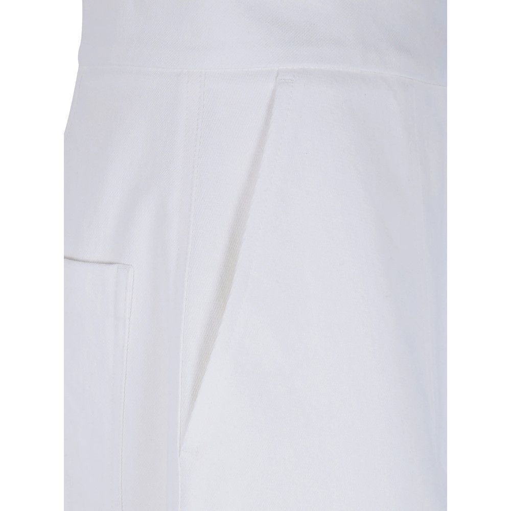 Studio Nicholson Studio Nicholson WHITE Trousers - Straight Trousers Size 30" / US 8 / IT 44 - 3 Thumbnail