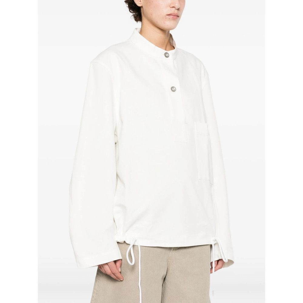 Studio Nicholson Studio Nicholson WHITE Tops - Cardigans Size M / US 6-8 / IT 42-44 - 4 Thumbnail