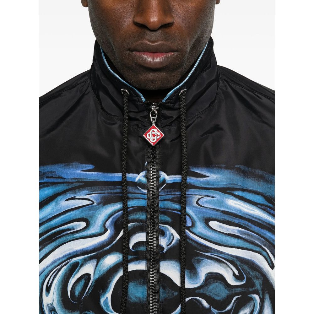 Casablanca Casablanca BLACK Jackets - Bomber Jackets Size US L / EU 52-54 / 3 - 2 Thumbnail