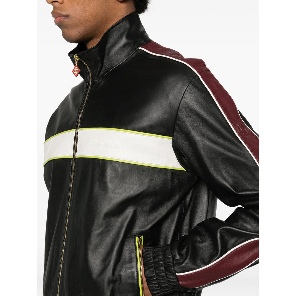 Casablanca Casablanca BLACK Jackets - Leather Jackets Size US L / EU 52-54 / 3 - 5 Thumbnail