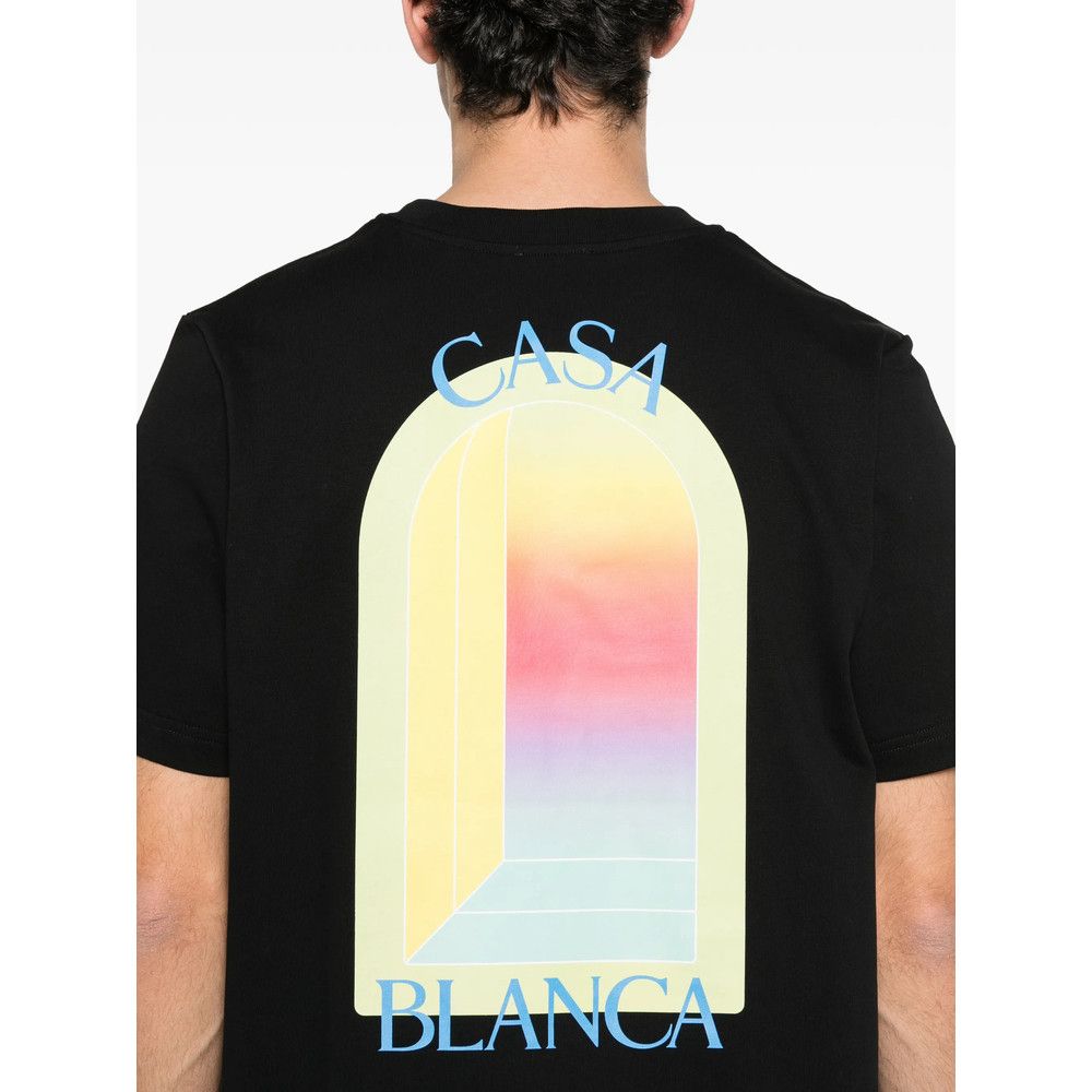 Casablanca Casablanca BLACK T-Shirts & Vests - T-Shirts Size US L / EU 52-54 / 3 - 2 Thumbnail