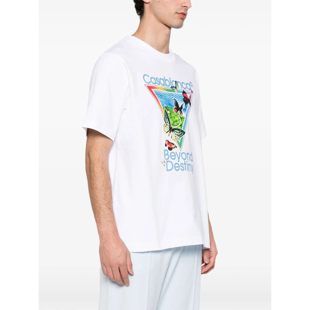Casablanca Casablanca WHITE T-Shirts & Vests - T-Shirts Size US XXL / EU 58 / 5 - 4 Thumbnail