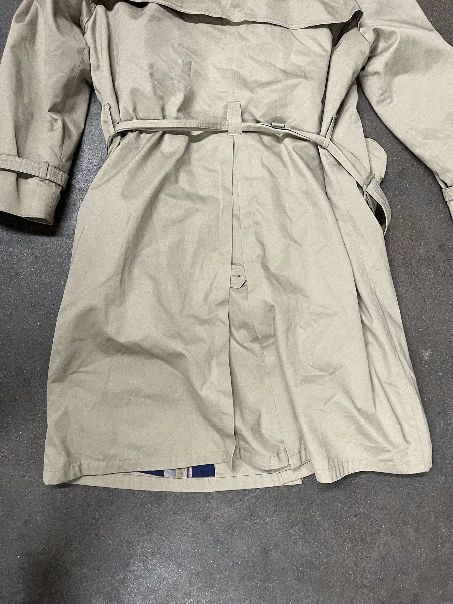 Carhartt × Vintage Vintage Tan Double Breasted Removable Liner Overcoat Size 46 Long Size US L / EU 52-54 / 3 - 6 Thumbnail