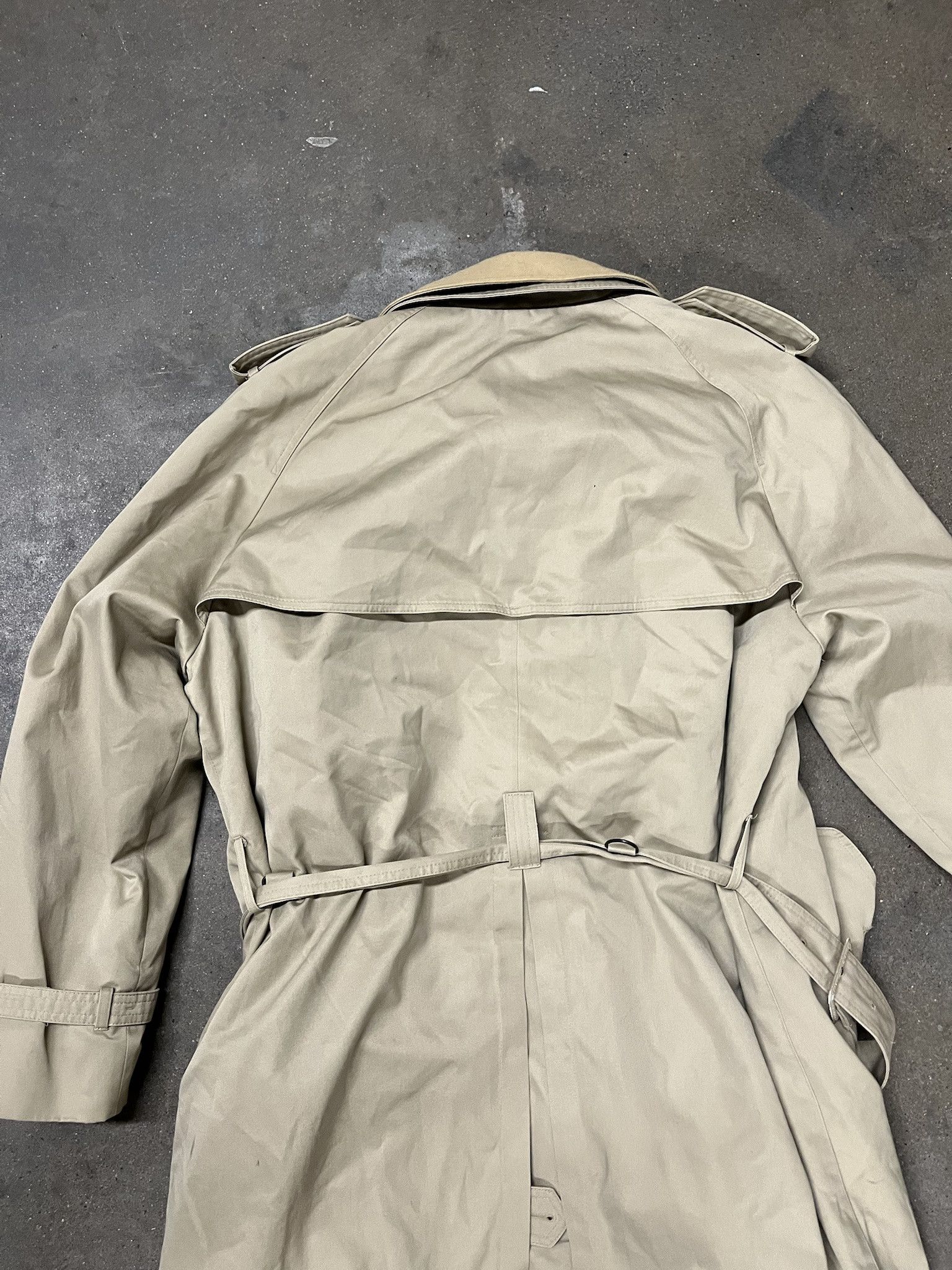 Carhartt × Vintage Vintage Tan Double Breasted Removable Liner Overcoat Size 46 Long Size US L / EU 52-54 / 3 - 5 Thumbnail