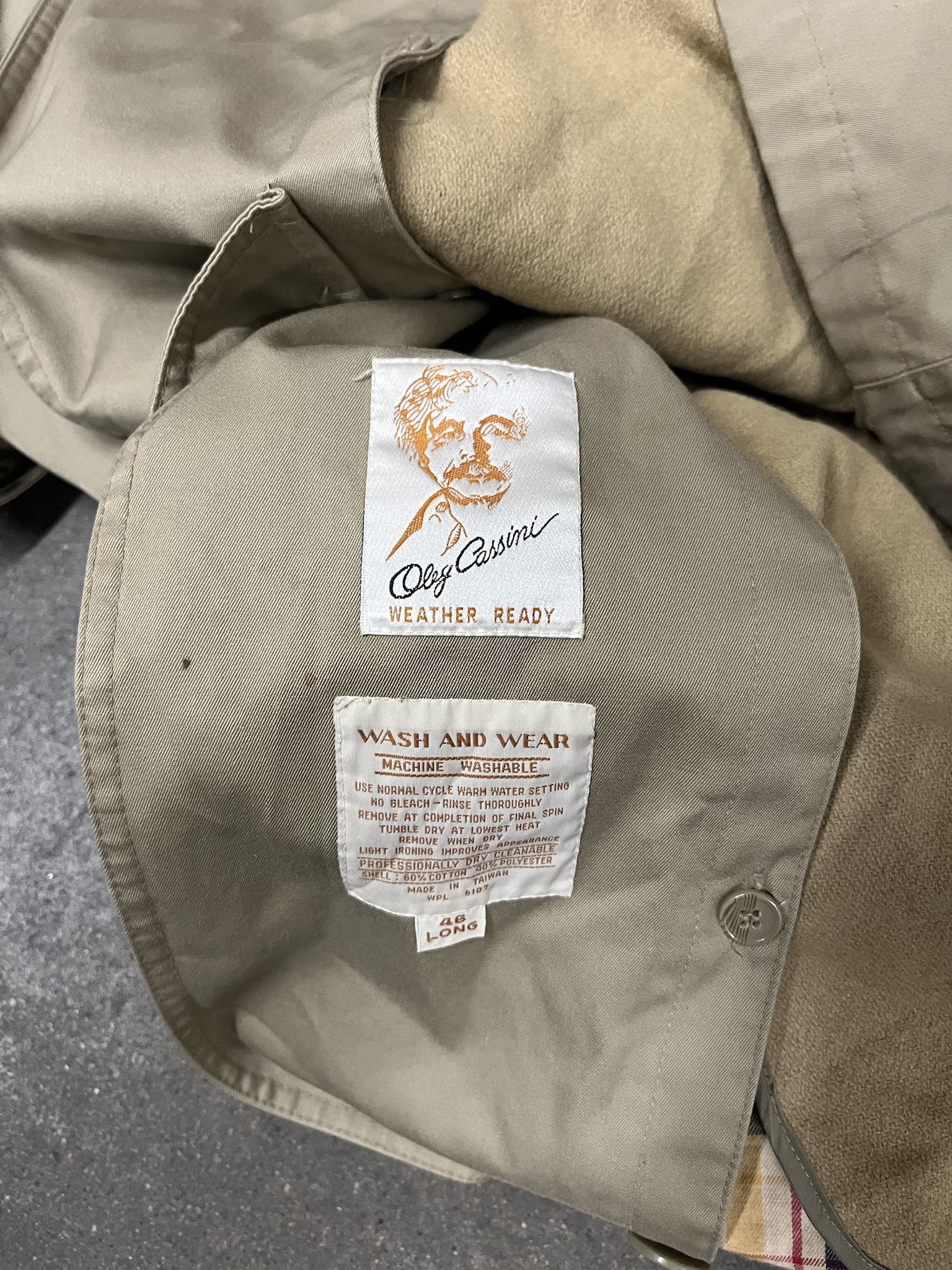 Carhartt × Vintage Vintage Tan Double Breasted Removable Liner Overcoat Size 46 Long Size US L / EU 52-54 / 3 - 3 Thumbnail
