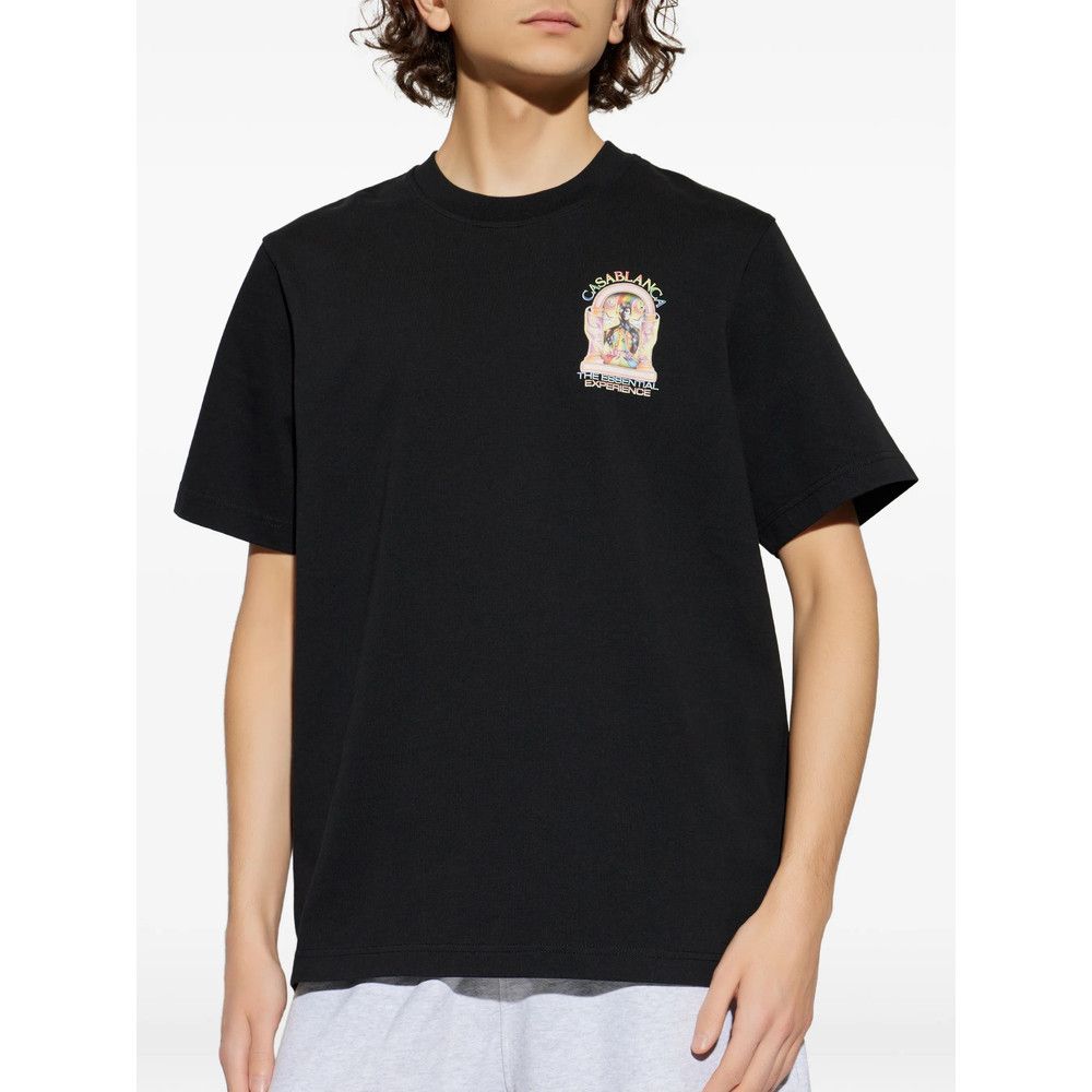 Casablanca Casablanca BLACK T-Shirts & Vests - T-Shirts Size US M / EU 48-50 / 2 - 2 Thumbnail