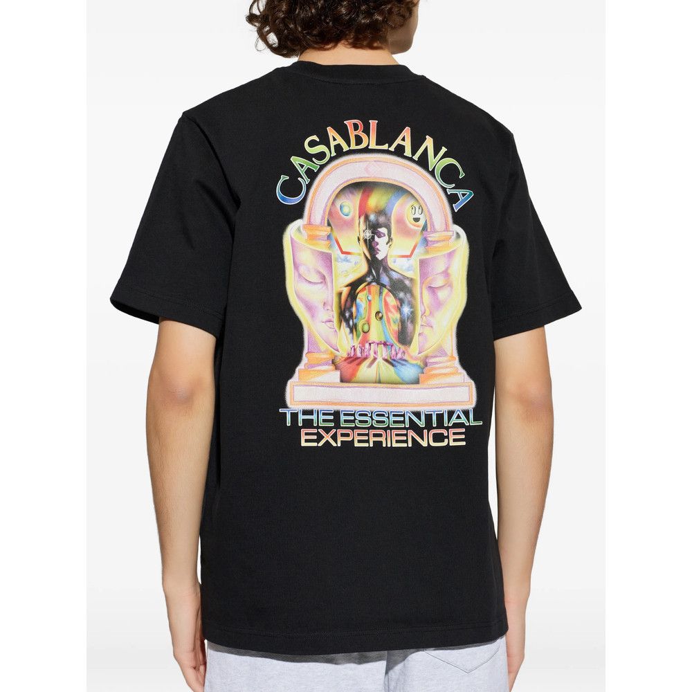 Casablanca Casablanca BLACK T-Shirts & Vests - T-Shirts Size US XXL / EU 58 / 5 - 5 Thumbnail