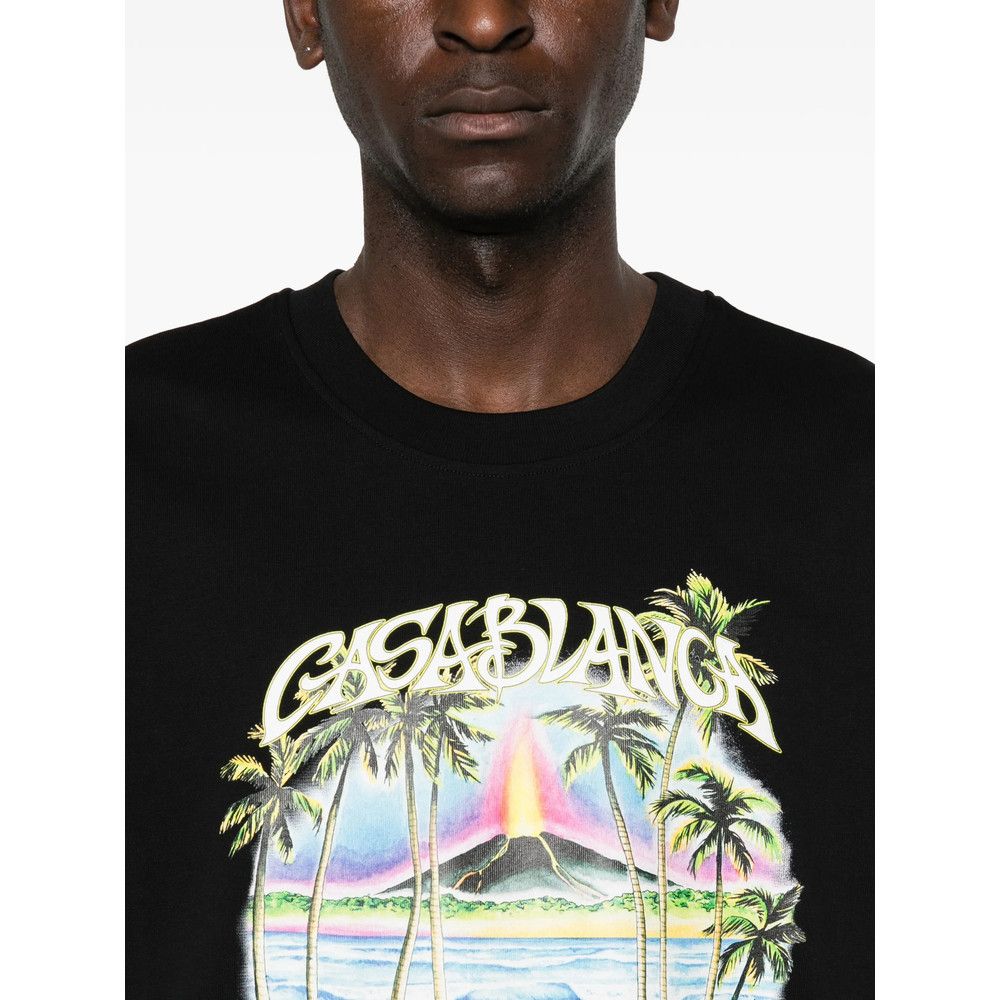 Casablanca Casablanca BLACK T-Shirts & Vests - T-Shirts Size US XXL / EU 58 / 5 - 3 Thumbnail