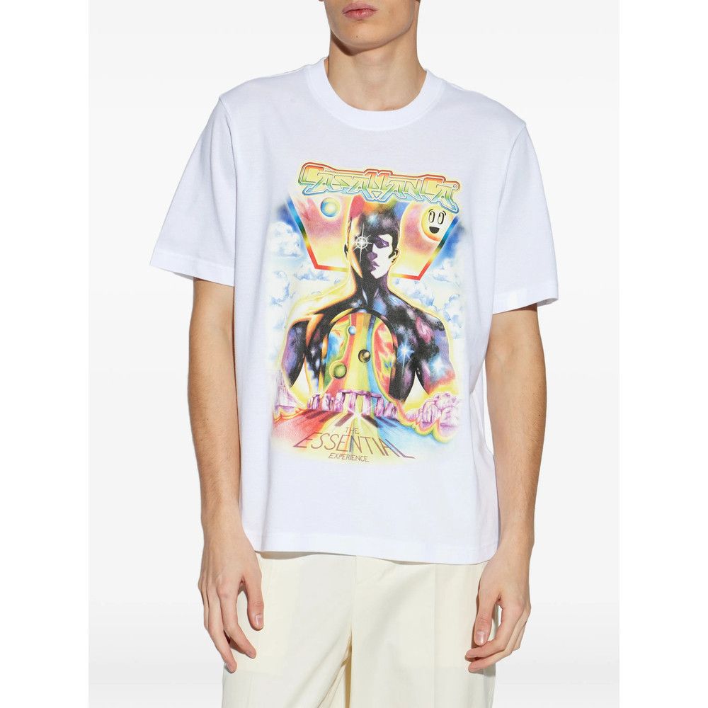 Casablanca Casablanca WHITE T-Shirts & Vests - T-Shirts Size US S / EU 44-46 / 1 - 3 Thumbnail
