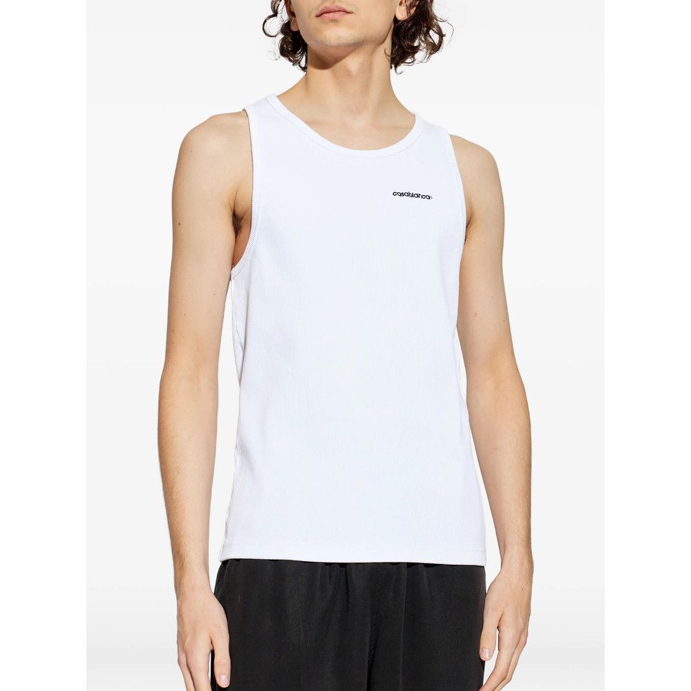 Casablanca Casablanca WHITE T-Shirts & Vests - Vests & Tanks Size US L / EU 52-54 / 3 - 5 Thumbnail