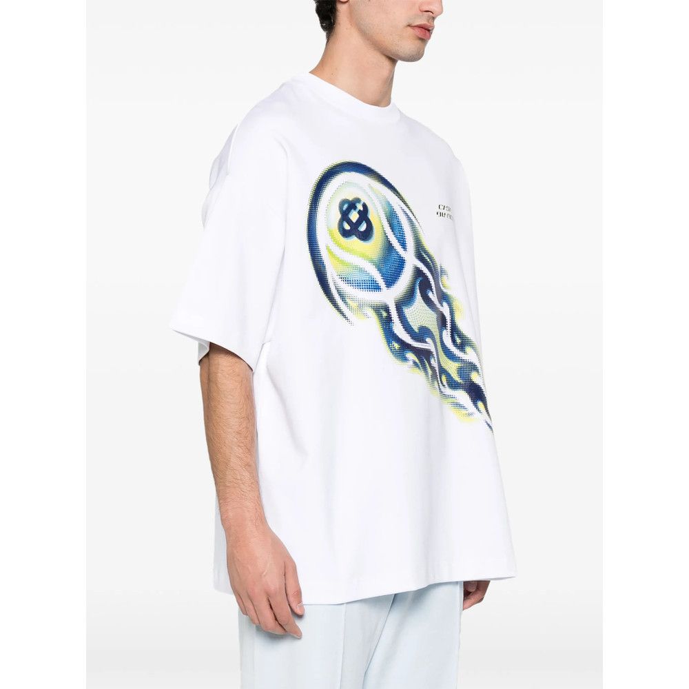 Casablanca Casablanca WHITE T-Shirts & Vests - T-Shirts Size US XXL / EU 58 / 5 - 5 Thumbnail