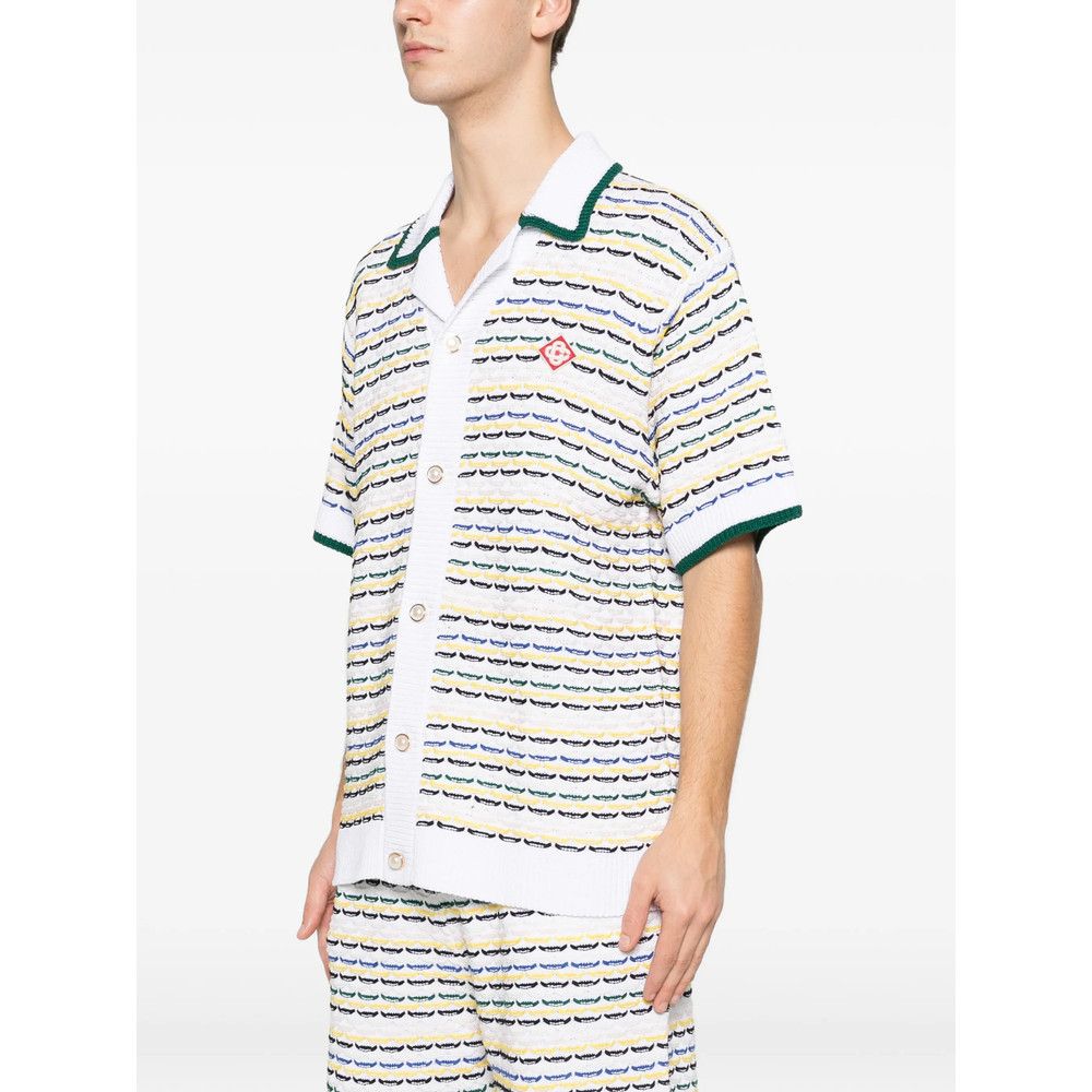 Casablanca Casablanca WHITE Shirts Size US XL / EU 56 / 4 - 4 Thumbnail