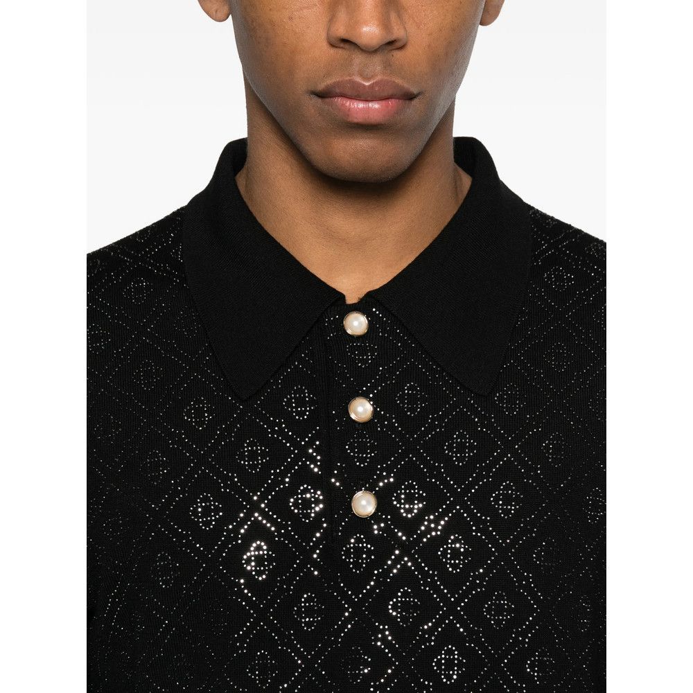 Casablanca Casablanca BLACK Polo Shirts Size US M / EU 48-50 / 2 - 4 Thumbnail