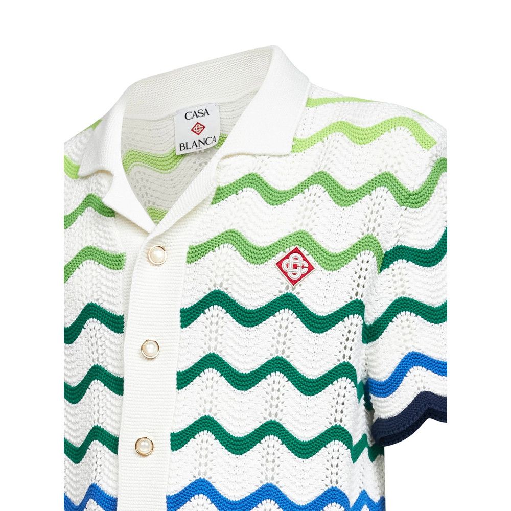 Casablanca Casablanca WHITE Shirts Size US L / EU 52-54 / 3 - 2 Thumbnail