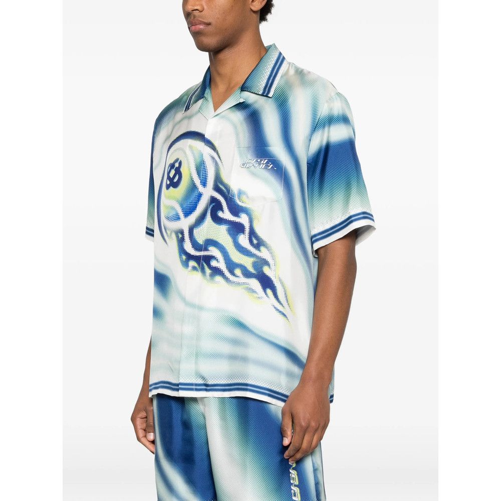 Casablanca Casablanca BLUE Shirts Size US L / EU 52-54 / 3 - 3 Thumbnail