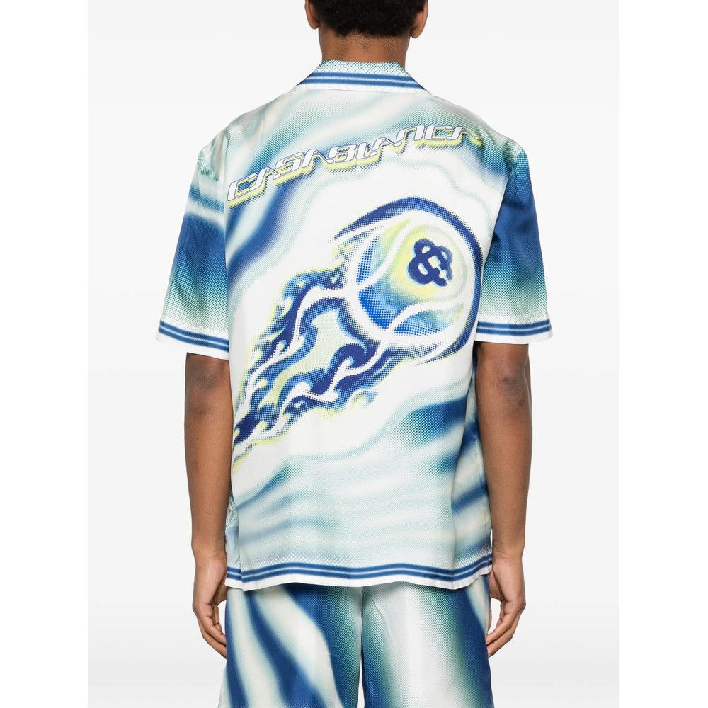 Casablanca Casablanca BLUE Shirts Size US S / EU 44-46 / 1 - 2 Thumbnail