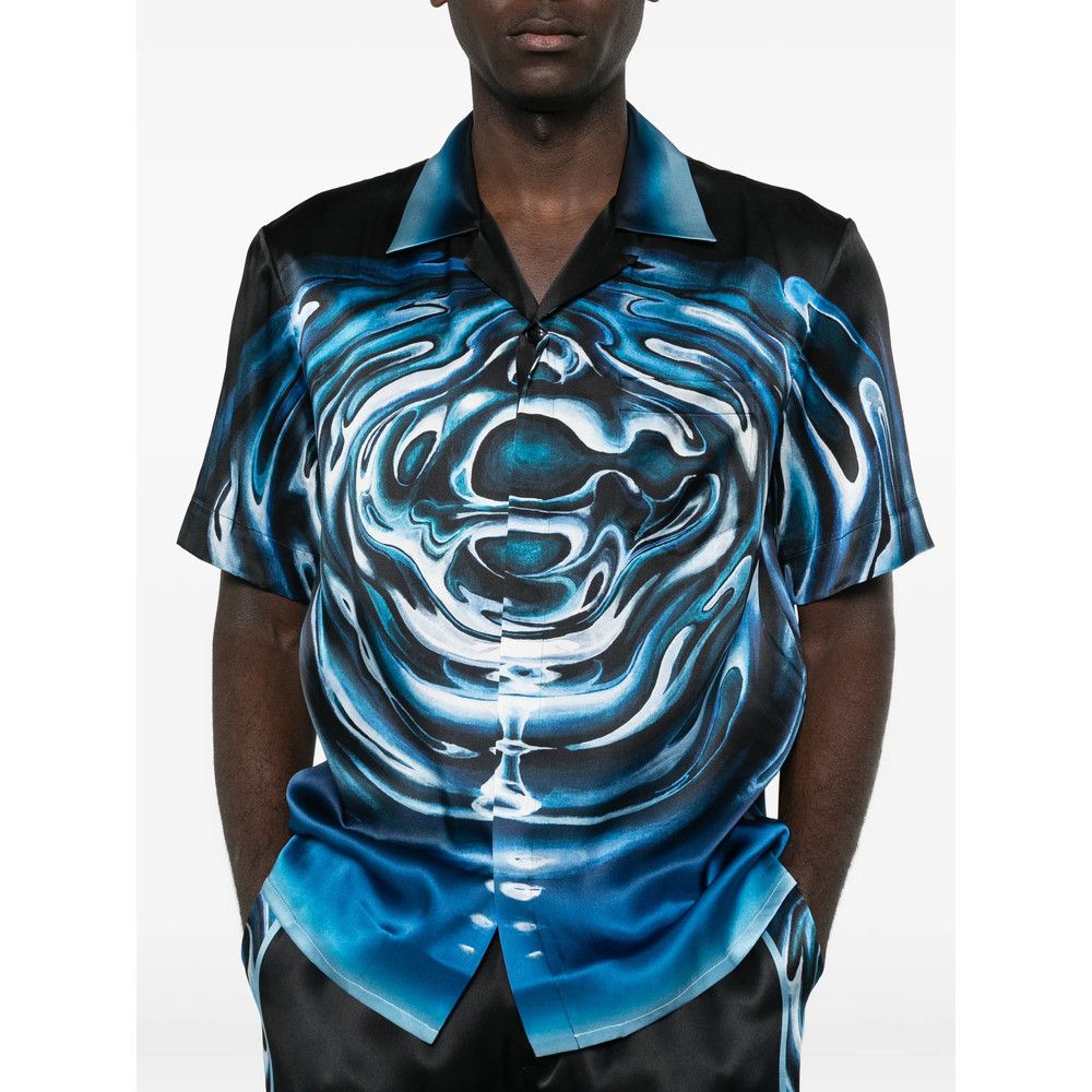 Casablanca Casablanca BLUE Shirts Size US XL / EU 56 / 4 - 4 Thumbnail