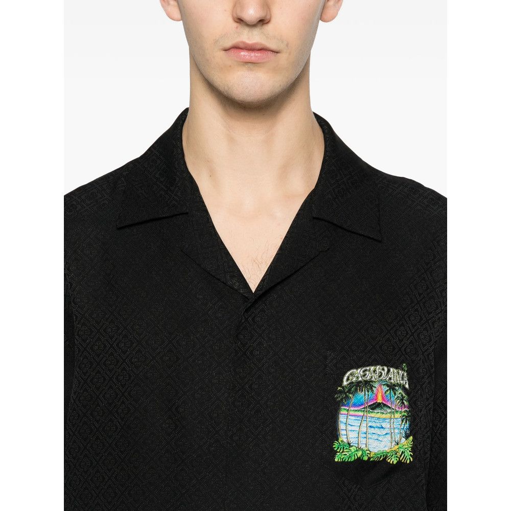 Casablanca Casablanca BLACK Shirts Size US L / EU 52-54 / 3 - 2 Thumbnail