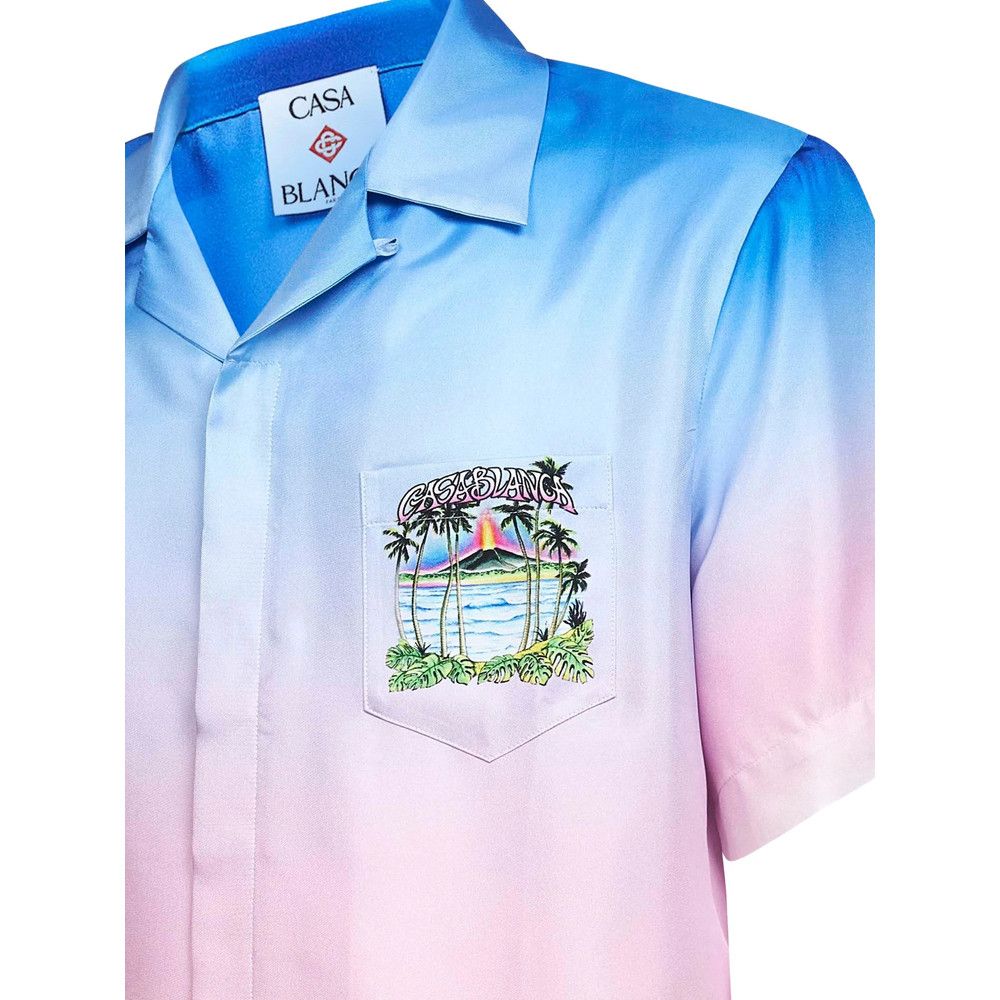 Casablanca Casablanca BLUE Shirts Size US M / EU 48-50 / 2 - 3 Thumbnail