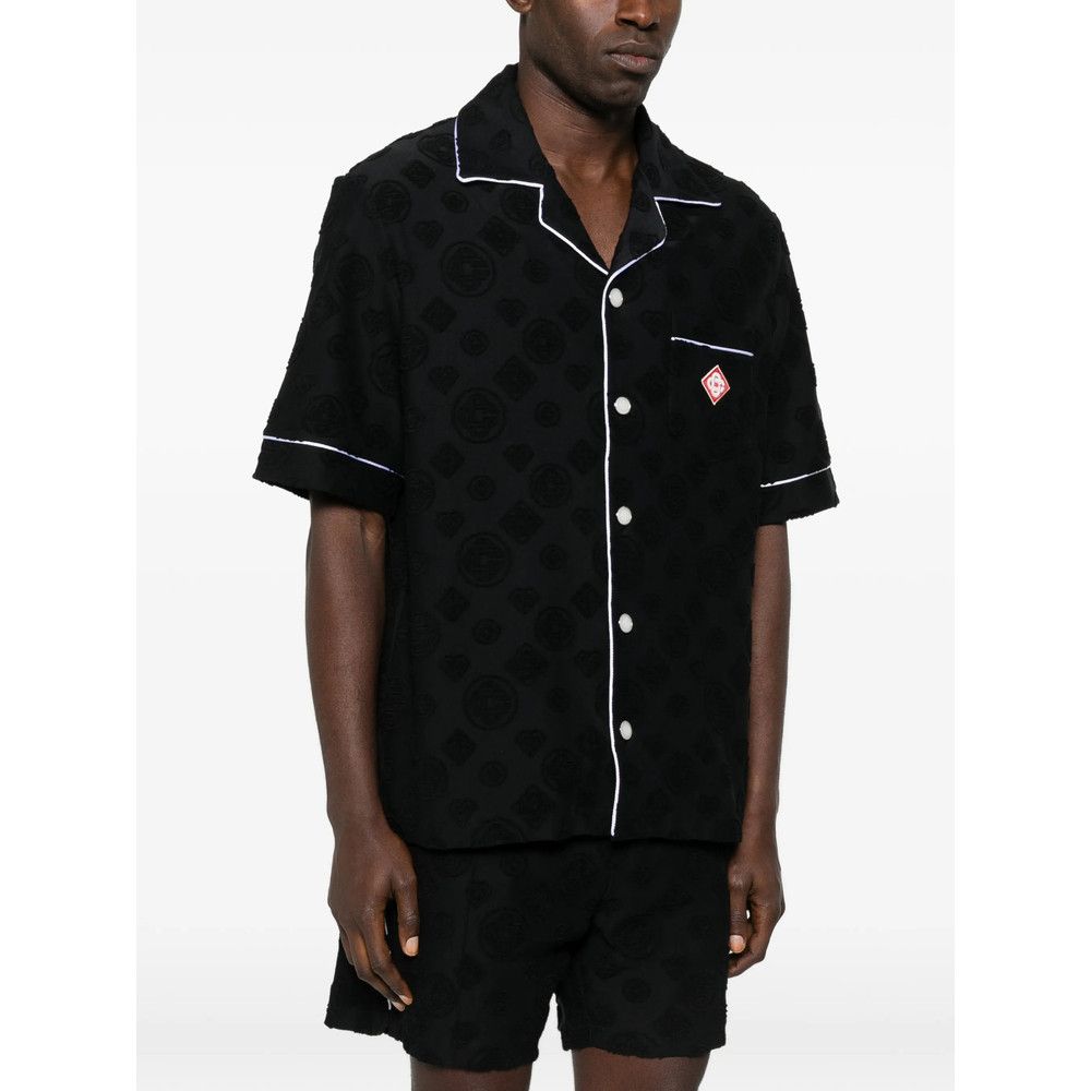 Casablanca Casablanca BLACK Shirts Size US M / EU 48-50 / 2 - 2 Thumbnail