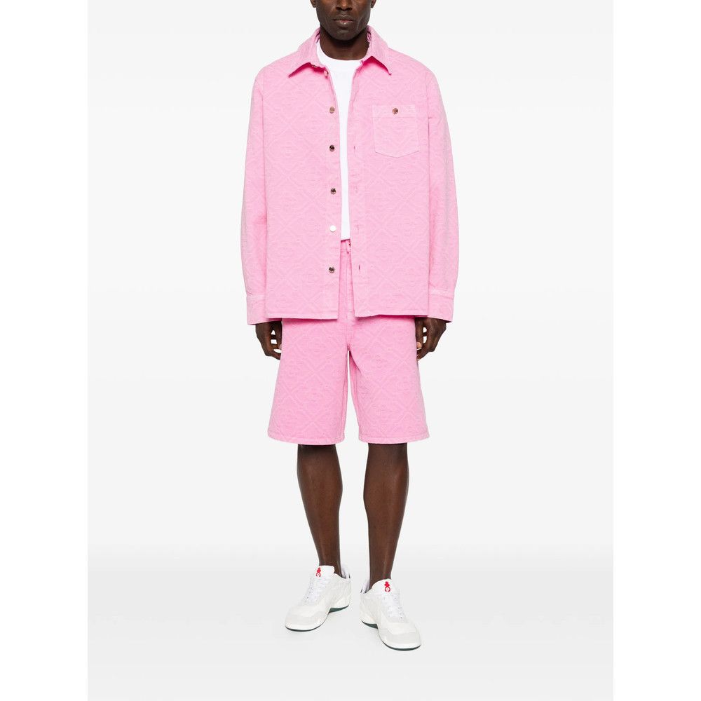 Casablanca Casablanca PINK Jackets - Denim Jackets Size US L / EU 52-54 / 3 - 2 Thumbnail