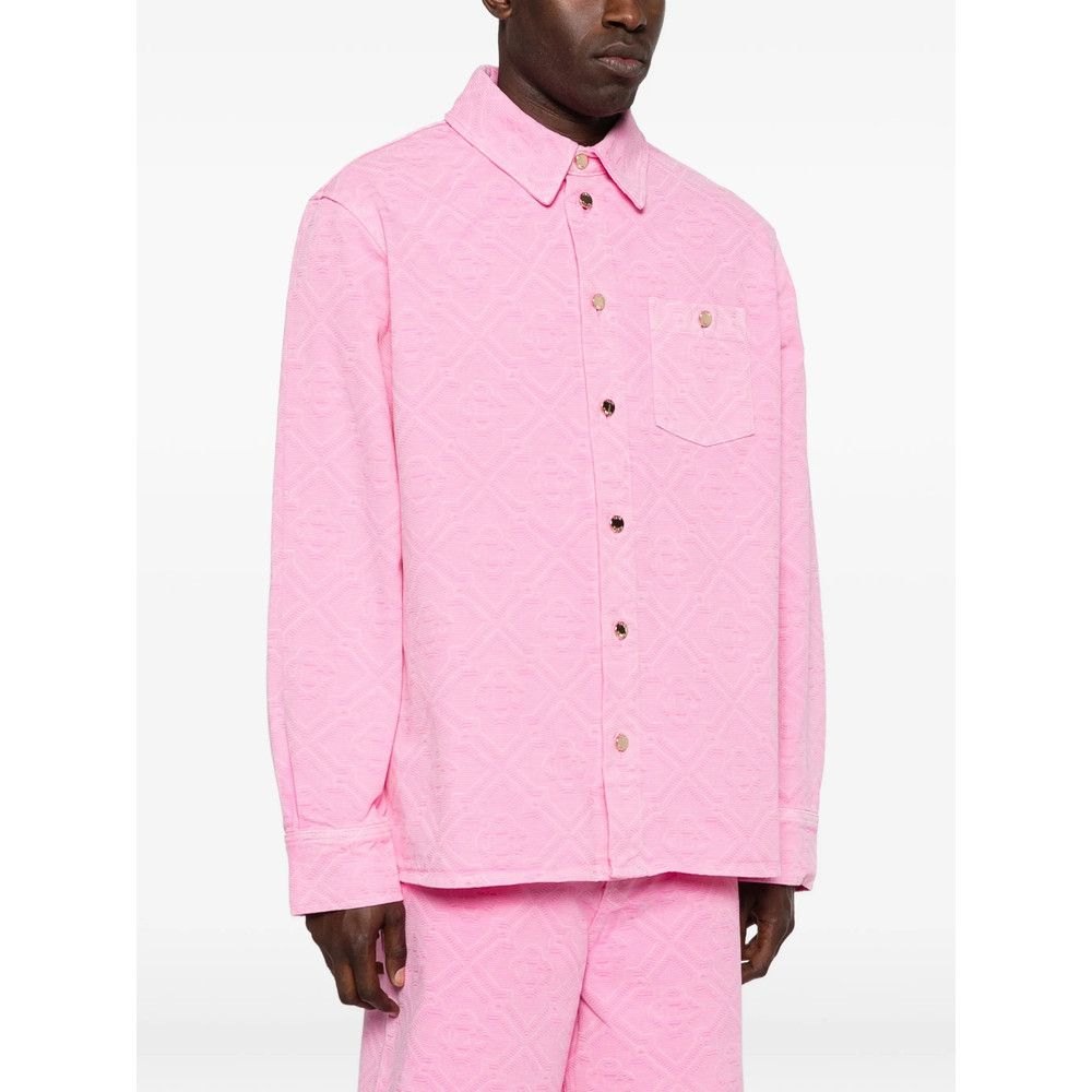 Casablanca Casablanca PINK Jackets - Denim Jackets Size US M / EU 48-50 / 2 - 3 Thumbnail