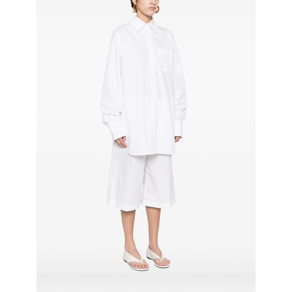 Sportmax Sportmax WHITE Tops - Shirts Size S / US 4 / IT 40 - 2 Thumbnail