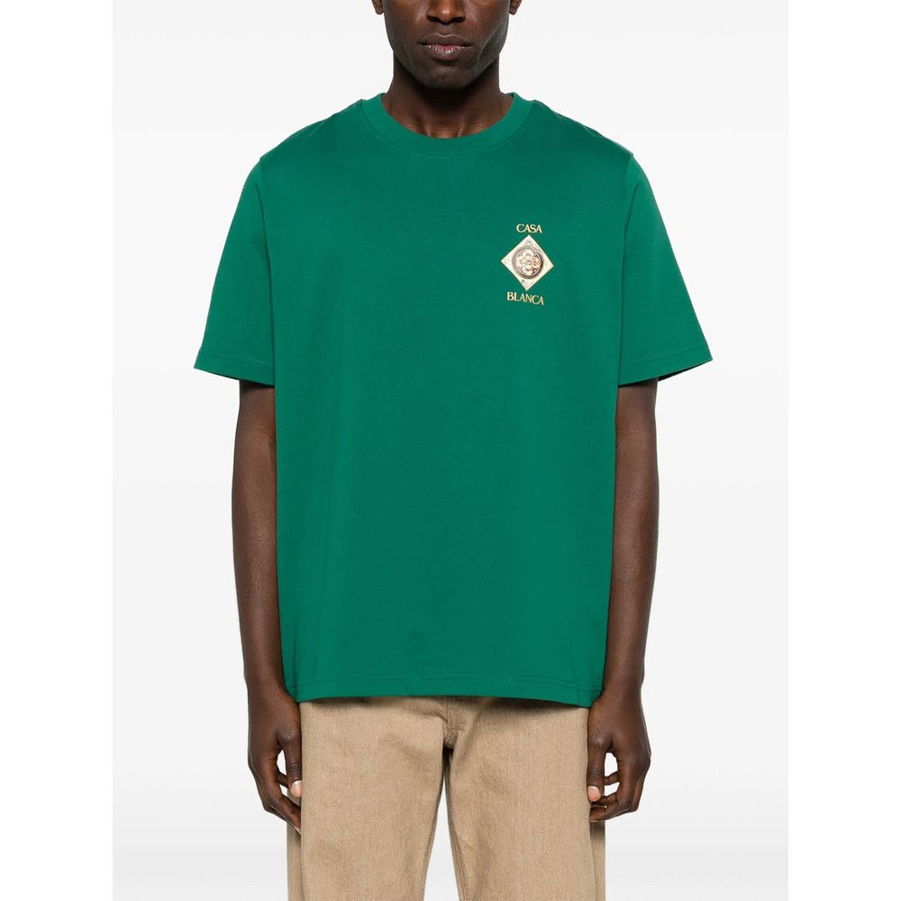 Casablanca Casablanca GREEN T-Shirts & Vests - T-Shirts Size US XXL / EU 58 / 5 - 5 Thumbnail