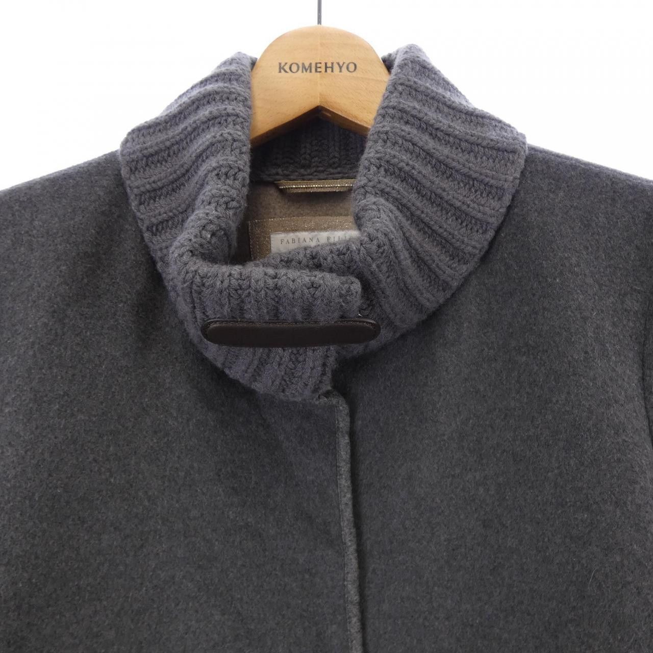 Other Other FABIANA FILIPPI Cashmere Blend Coat Textile Outerwear DUTY FREE for USA Size ONE SIZE - 5 Thumbnail