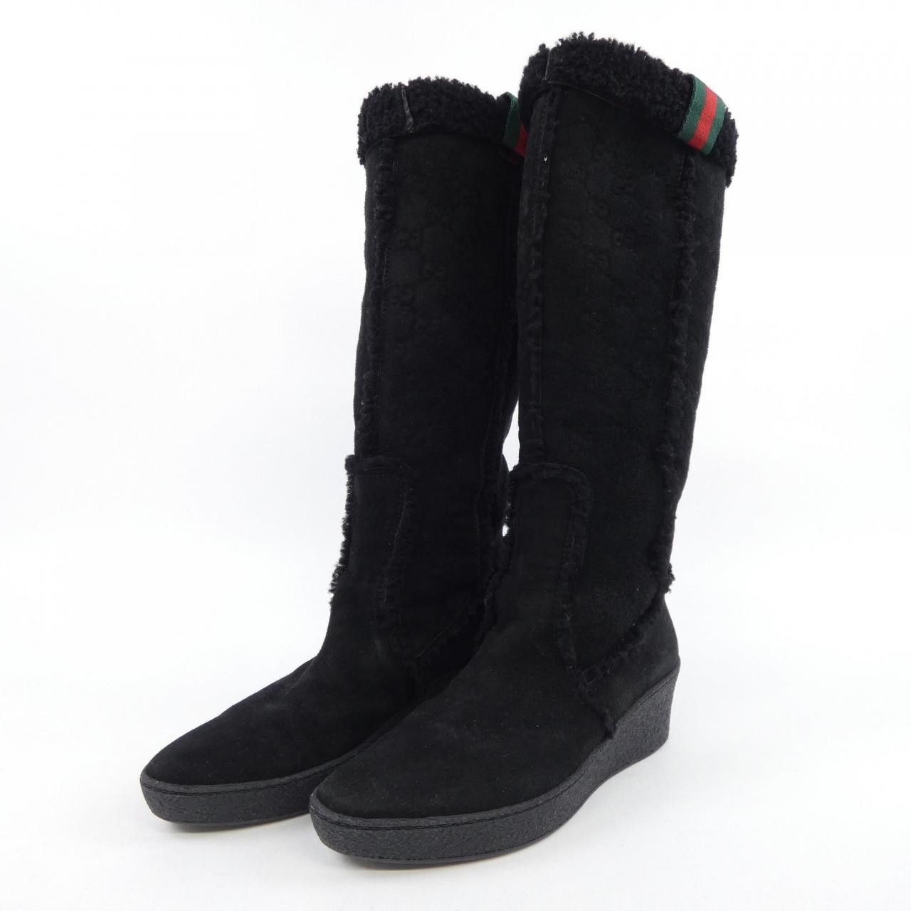 Gucci Gucci Gucci Boots Leather Shoes DUTY FREE for USA Size ONE SIZE - 3 Thumbnail