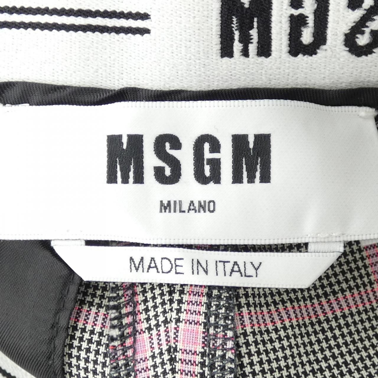 Other Other MSGM Check Pants Textile Pants DUTY FREE for USA Size ONE SIZE - 4 Thumbnail