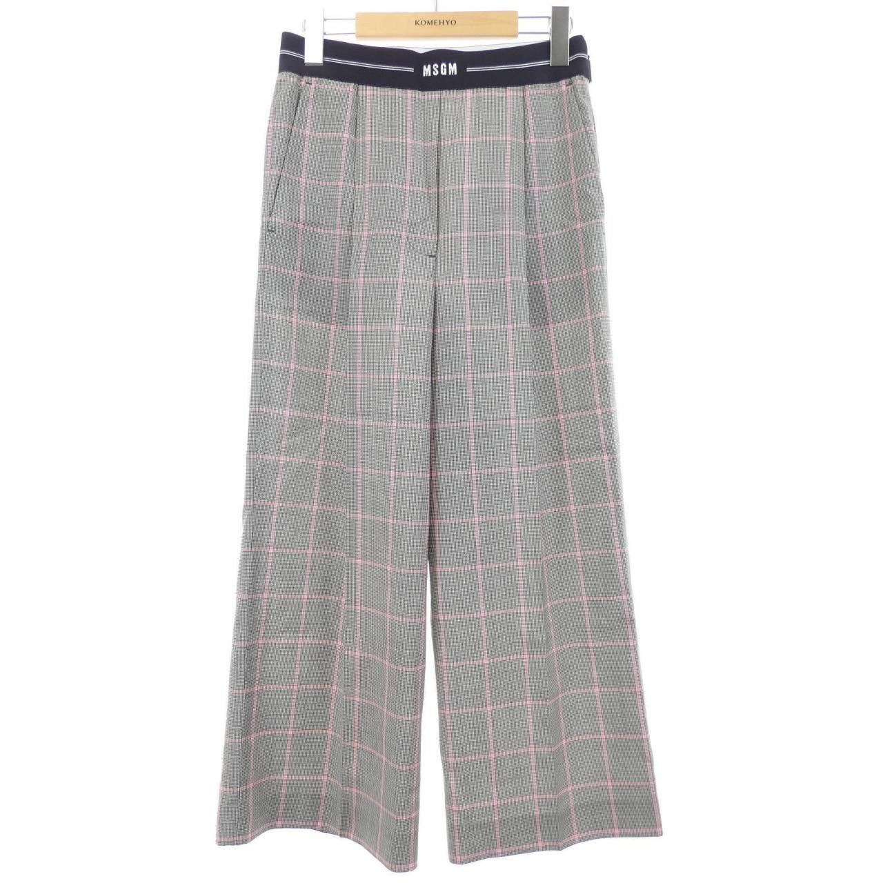 Other Other MSGM Check Pants Textile Pants DUTY FREE for USA Size ONE SIZE - 5 Thumbnail