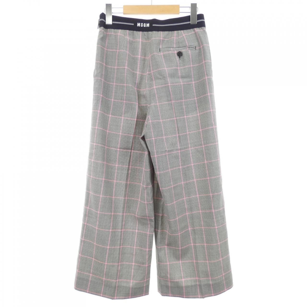 Other Other MSGM Check Pants Textile Pants DUTY FREE for USA Size ONE SIZE - 6 Thumbnail